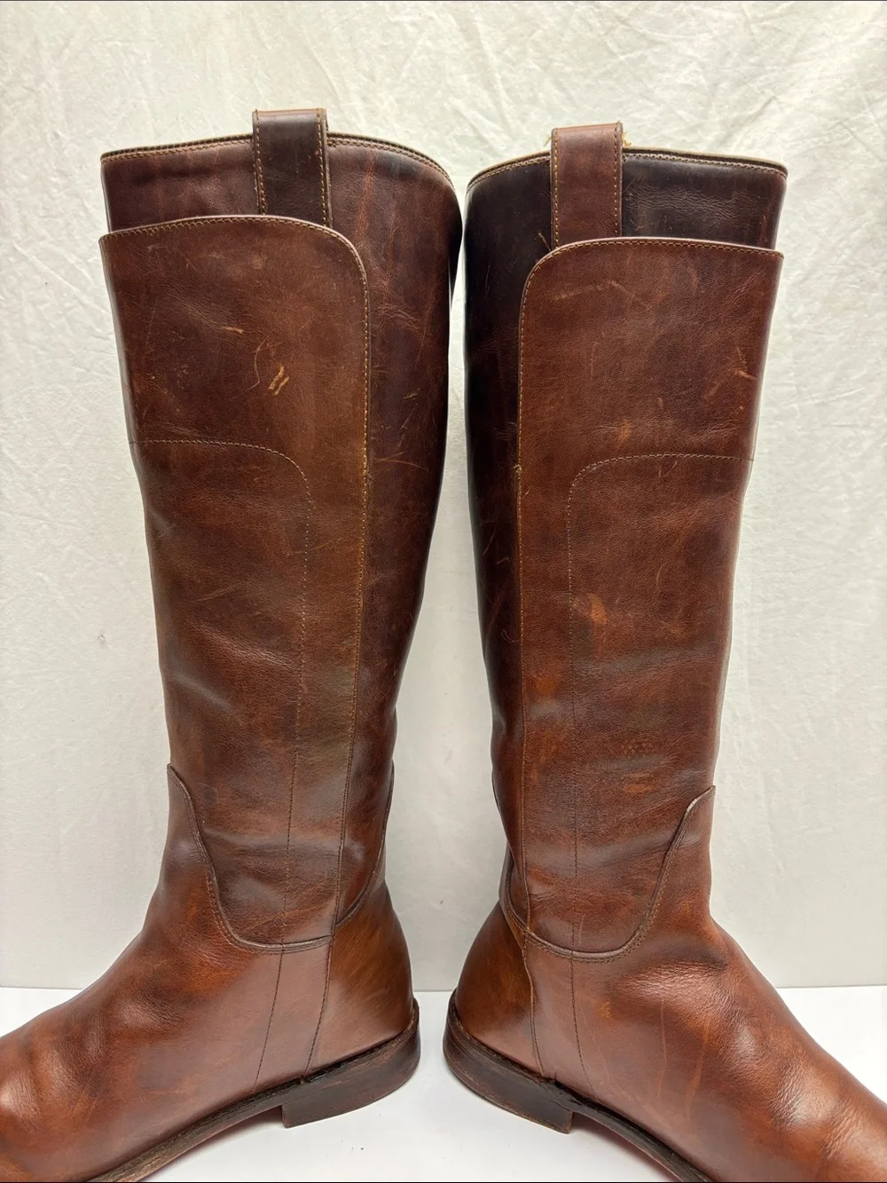 Frye Classic Tall Leather Riding Boots, SZ 8 B